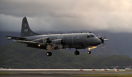 CP-140 Aurora Maritime Surveillance Aircraft